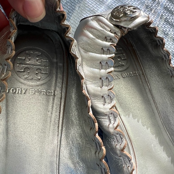 Tory Burch Reese Mestico Tassel Ballet Flats 7.5 shoes - Picture 4 of 12